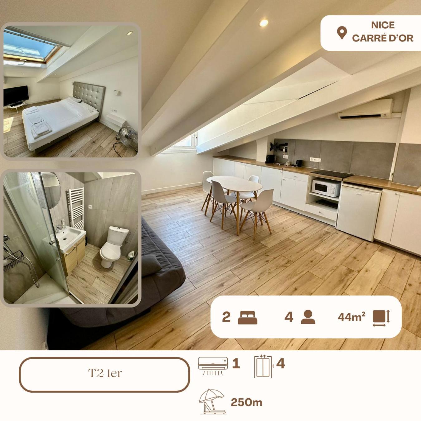 Appartement A Meyerbeer Nice Eksteriør bilde